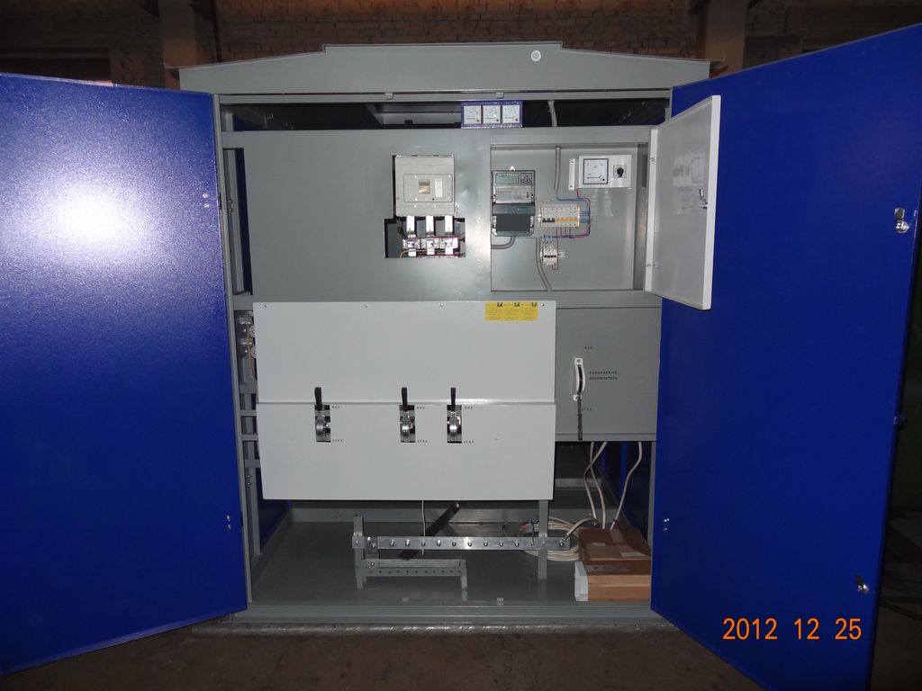 Производство трансформаторных подстанций, электрощитовой продукции и высоковольтной арматуры для линий электропередач